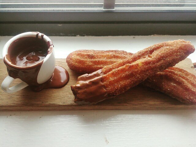 House made churros with chocolate sauce $6.00 for 3 !
We are getting ready to celebrate Cinco de Mayo, house made salsa, mole sausage, seasoned taco meat, corn tortillas we have it all !
Open today until 6:00, call or stop by 😎 #shoplocal #sopo #cincodemayo #churros #homemadesalsa